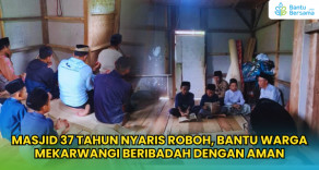Masjid 37 Tahun Nyaris Roboh, Bantu Warga Mekarwangi Beribadah Dengan Aman